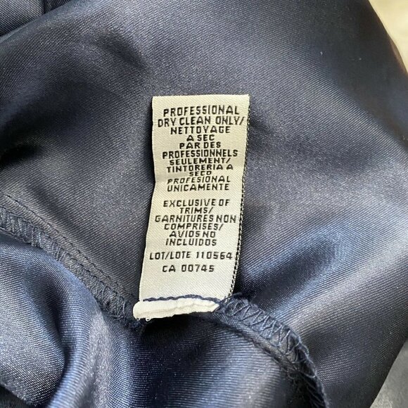 JS Collections Lace Chiffon Metallic Dress Size 8 Formal Pinafore - Picture 8 of 8